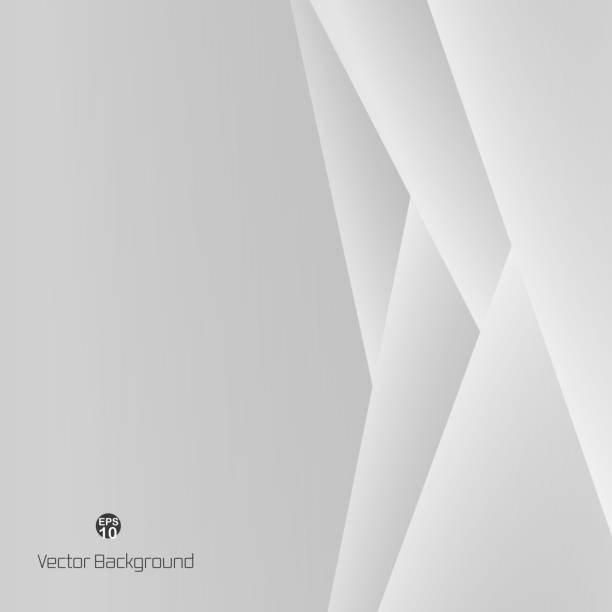 istock Abstract of 3D grey paper cut background. Designing for your business presentation. 947072116