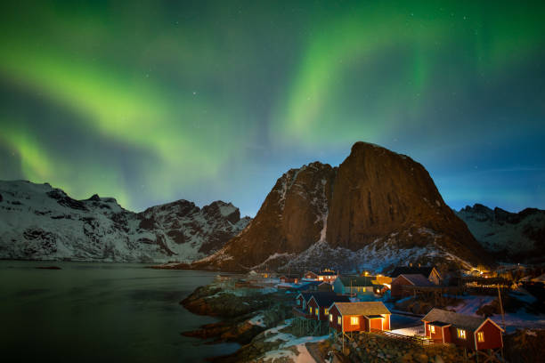 istock Lofoten Aurora, Norway 947074732