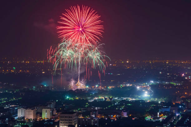 istock Fireworks Suanluang RAMA IX. 947075398