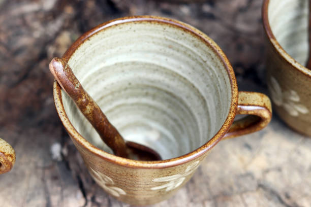 istock A traditional porcelain cup and spoon set. 947082458
