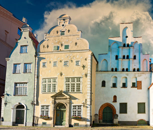 istock Oldest medieval buildings in old Riga 947089688