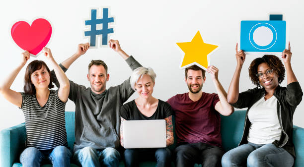istock People with social media concept 947103532