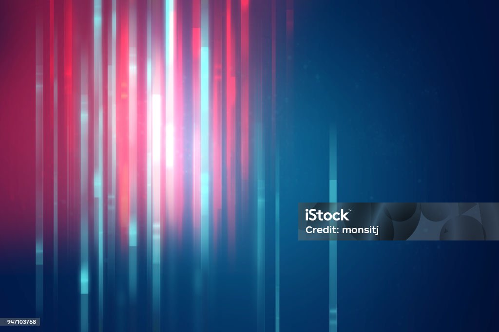 blue geometric  shape abstract technology background blue geometric abstract technology and science background Striped Stock Photo