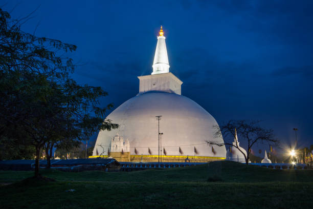 istock The Ruwanwelisaya is a stupa, a hemispherical structure containing relics, in Sri Lanka, 947106966