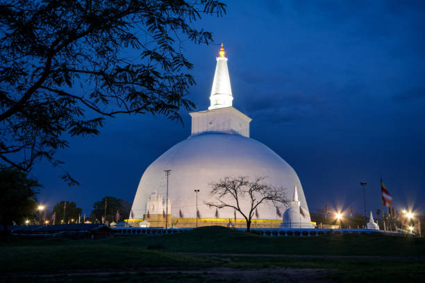 istock The Ruwanwelisaya is a stupa, a hemispherical structure containing relics, in Sri Lanka, 947107136