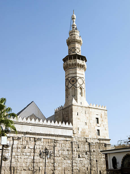 istock The Umayyad Mosque tower in Damascus, Syria 94711173