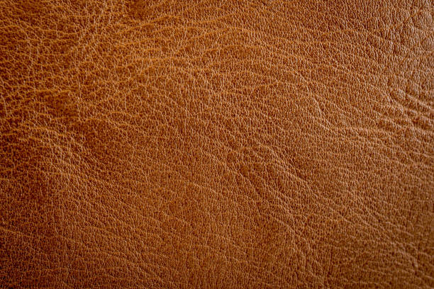 istock close up brown leather texture and background with space. 947116846