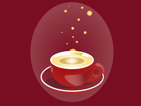 a cup of coffee illustration