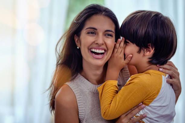 istock The secret language only a mom and son will understand 947121686