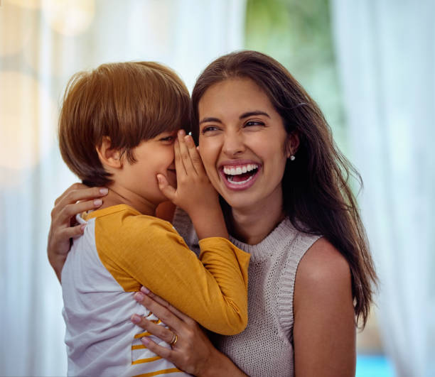 istock Hey mom guess what? I love you 947121688
