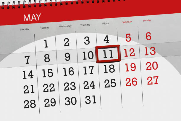 istock The daily business calendar page 2018 May 11 947127498