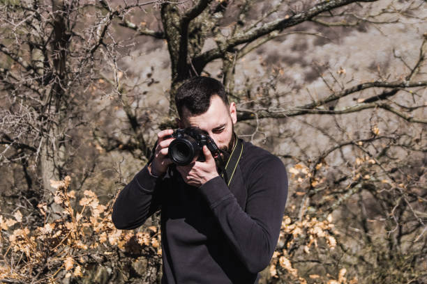 istock Wild life professional photographer. 947129436