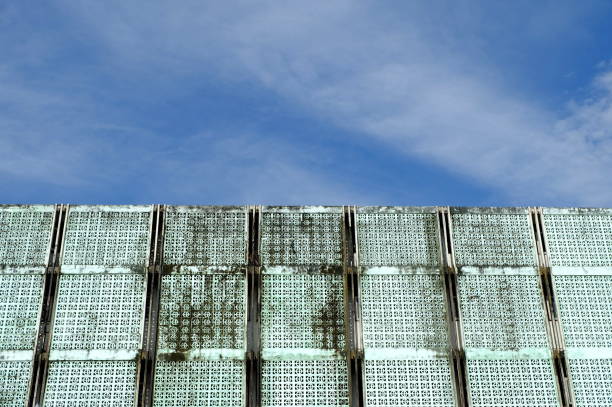 istock Old Commercial Building with Blue Sky. 947133712