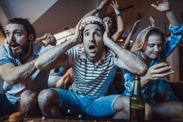 istock Oh nooo, our team has lost the game! 947140646