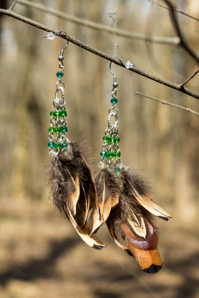 istock earrings of handmade dream catcher with feathers threads and beads rope hanging 947166426