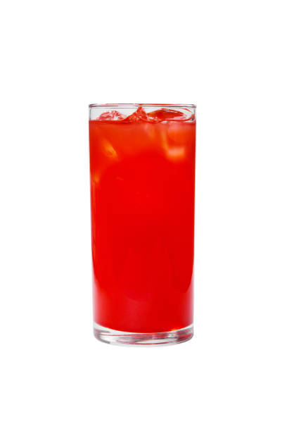 istock Summer cocktail on isolated white background 947171828