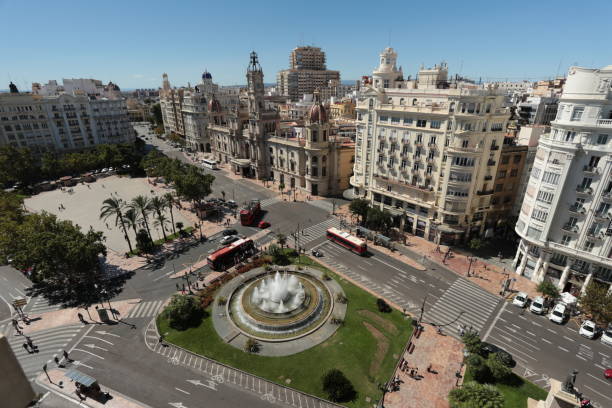 istock Valencia, Plaque of the Queen 947175098