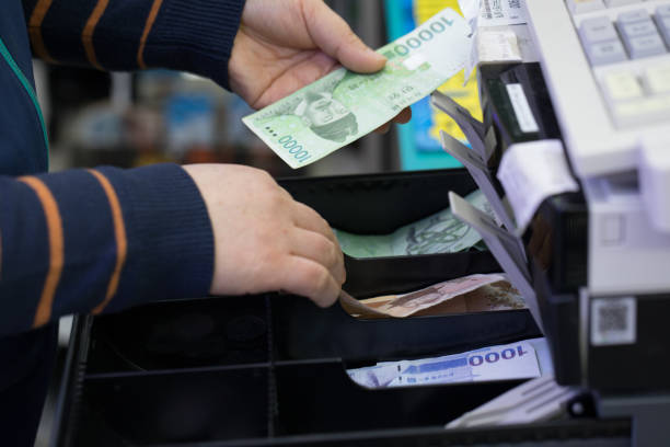 istock South Korean won currency 947175340