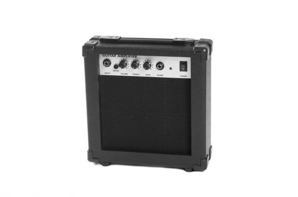 istock Guitar amplifier isolated on white background. This has clipping path 947178440