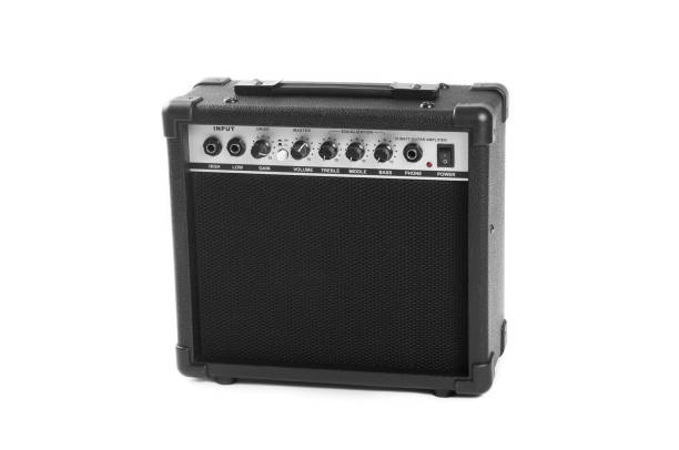 istock Guitar amplifier isolated on white background. This has clipping path 947178468