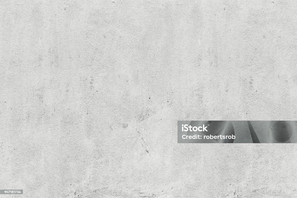 concrete Blank concrete white wall texture background Textured Stock Photo