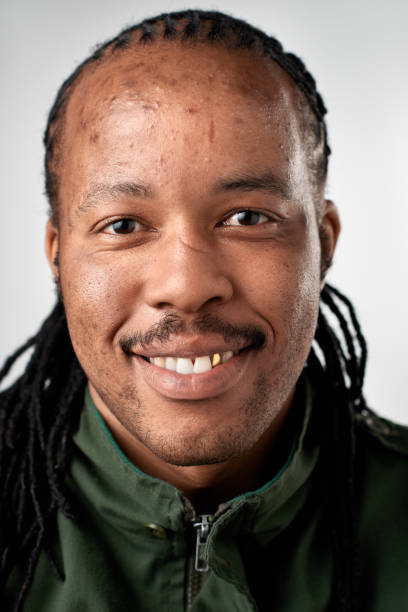 istock Studio portrait of African 947185078