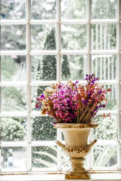 istock Dry pink flowers 947189646