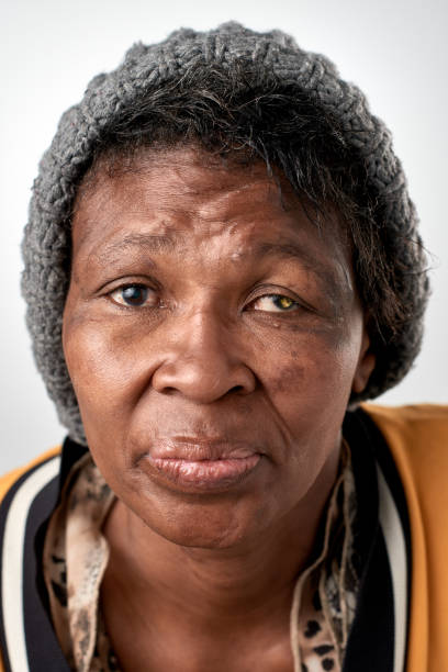 istock Studio portrait of African making silly expression 947192304
