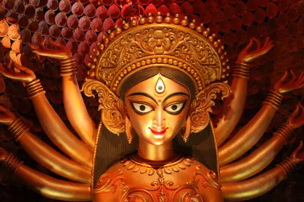 Durga Puja is the most adored festival celebrated by Bengalis. Goddess Durga is worshiped for 5 days during the autumn. The festival marks the battle of the Goddess against the evil.