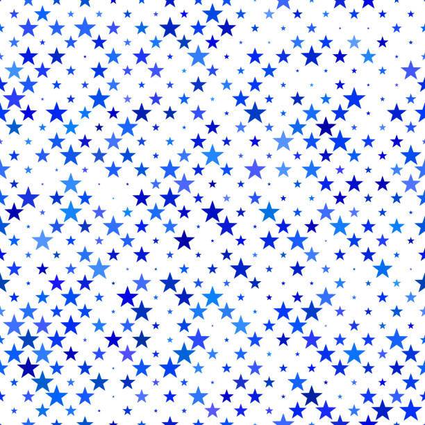 Blue Star Vector Pattern 520+ Blue Star Pattern Background Stock Illustrations, Royalty-Free ...