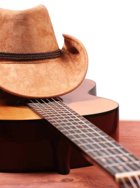 istock American Country music isolated on white 947230288