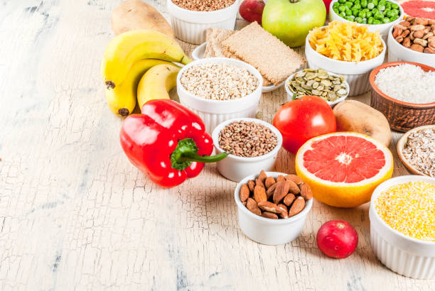 istock Healthy carbohydrates ingredients 947245014