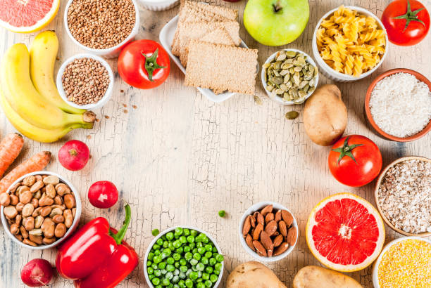 istock Healthy carbohydrates ingredients 947245022