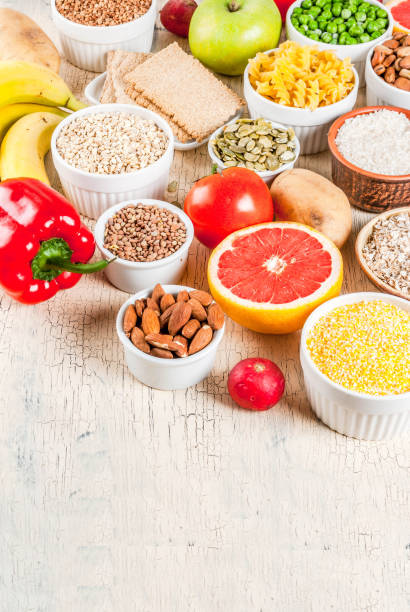 istock Healthy carbohydrates ingredients 947245590