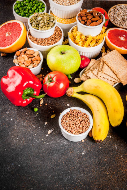 istock Healthy carbohydrates ingredients 947250930
