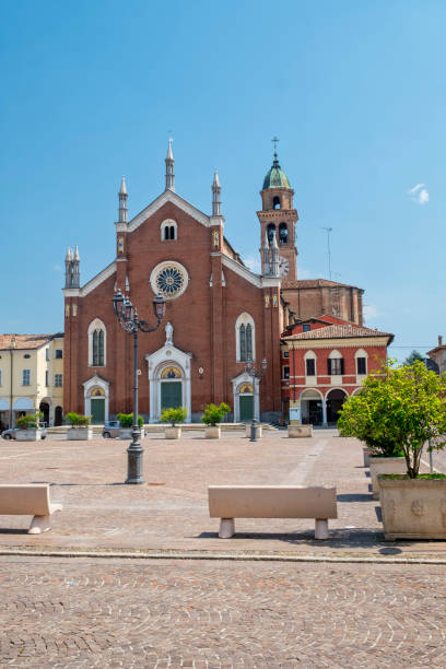 istock Cortemaggiore, historic church 947253900