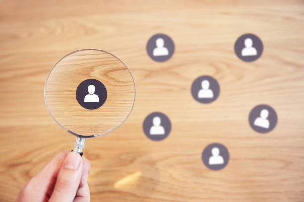 Human resources management and recruitment concept.