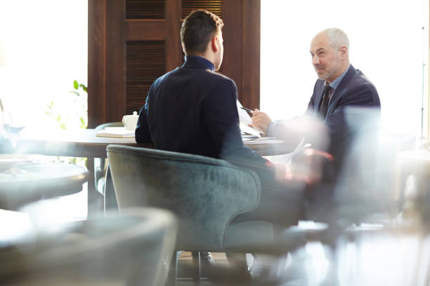 istock Business negotiations in restaurant 947279296