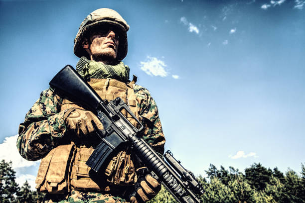 istock US Marine Soldier. American pride 947294964