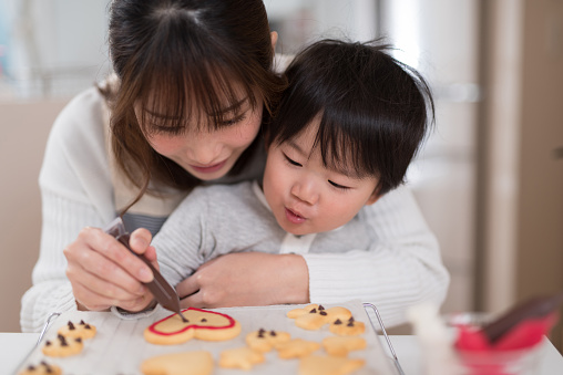 How to make cookie with toddler