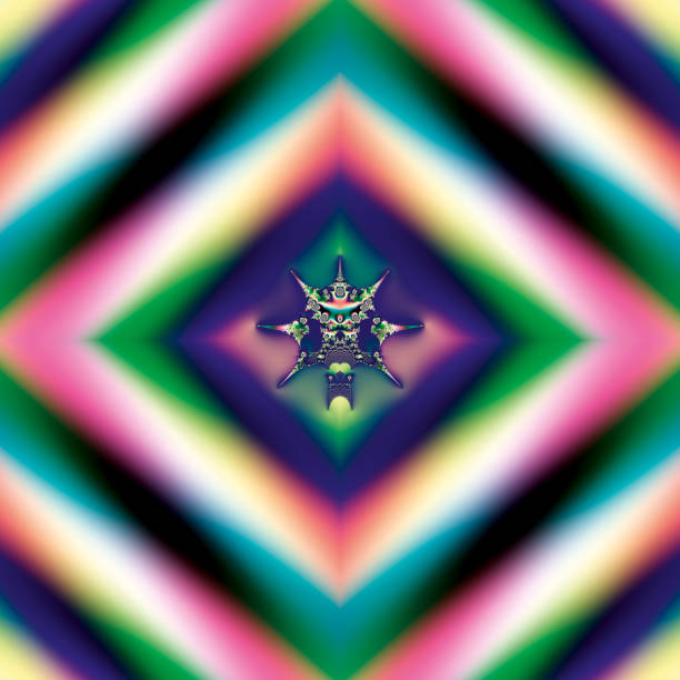 istock Original fractal design, abstract art 947308154