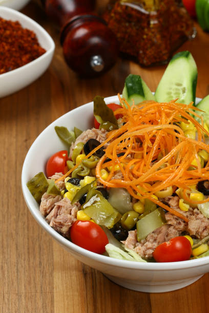 istock A fresh and colorful tuna salad 947308304