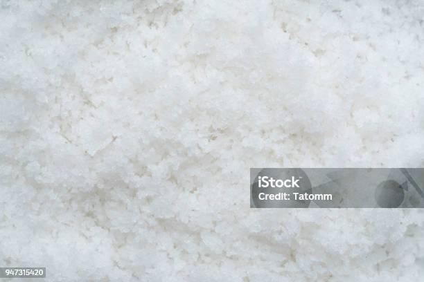 Sea Salt Texture And Background Close Up Stock Photo - Download Image Now - Backgrounds, Care, Close-up