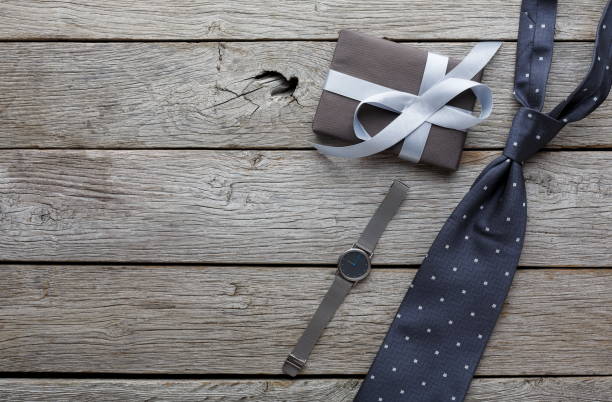 istock Mockup for greeting card on rustic wood background 947324092