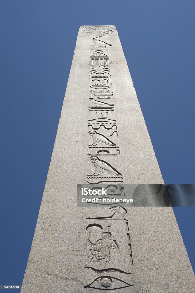 L'obélisque de Theodosius, Istanbul, Turquie - Photo de Antique libre de droits