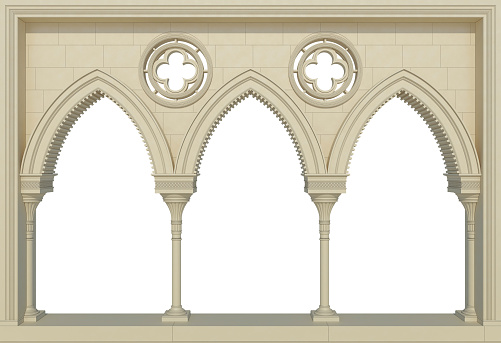 Colonnade arabic style