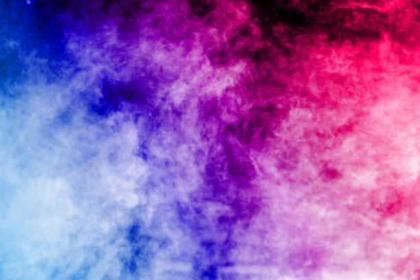 istock Abstract multicolored smoke on background. Abstract bright colorful smoke on background. Color smog clouds. 947334644