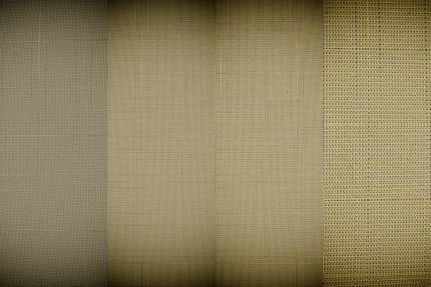 Fabric pile surface for book cover, linen design element, grunge texture, autumn maple painted swatch.