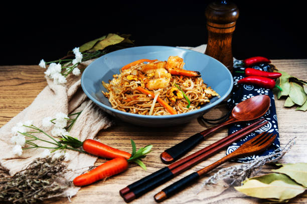 istock asian food noodles on the table 947343478