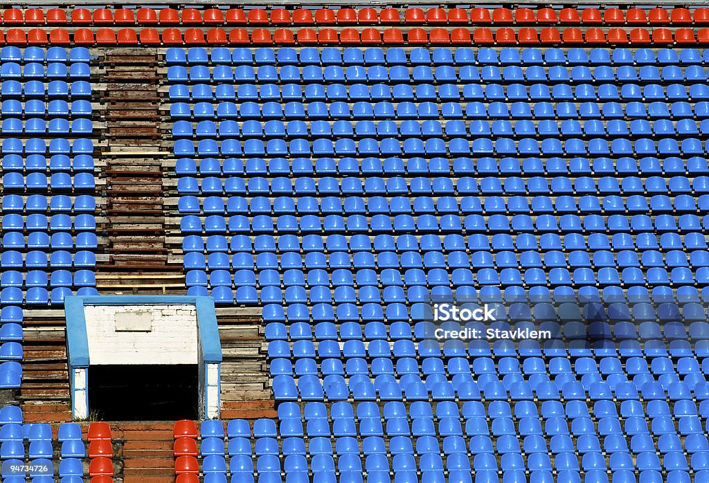 sport Stadion tle - Zbiór zdjęć royalty-free (Czerwony)